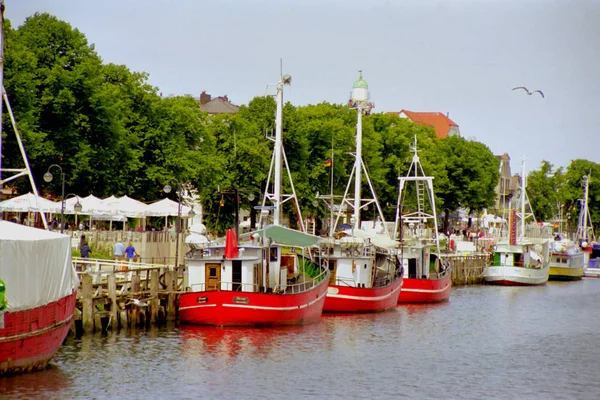 Malerischer Blick Auf Den Schönen Hafen — Stockfoto