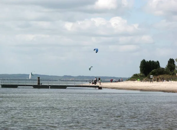 Vista Una Hermosa Costa Del Mar — Foto de Stock