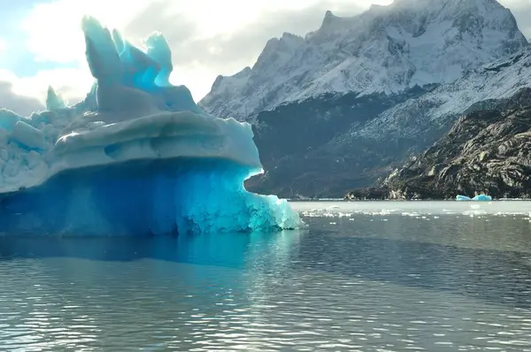 Iceberg Della Groenlandia Polo Nord — Foto Stock