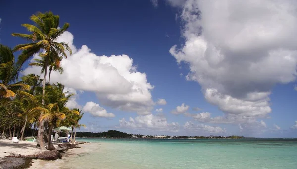 Карибський Пляжний Вид Вдень — стокове фото