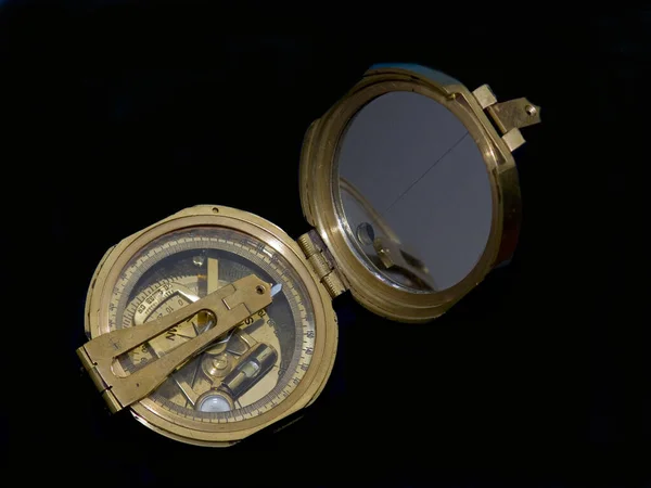 Navigační Kompas Cesta Průzkum — Stock fotografie