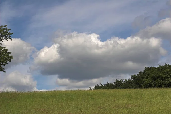 Landschap Met Wolken Natuur — Stockfoto