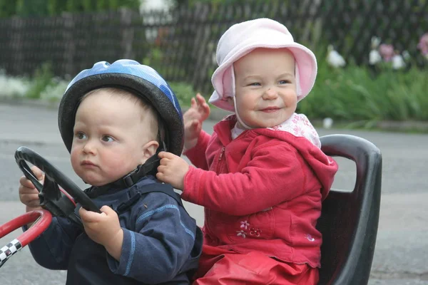 Close Portret Van Schattig Kind — Stockfoto