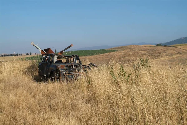 Γραφική Άποψη Της Γεωργίας Στην Ύπαιθρο — Φωτογραφία Αρχείου