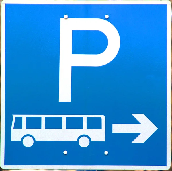Verkehrszeichen Verkehrszeichen Zeichen Symbol — Stockfoto