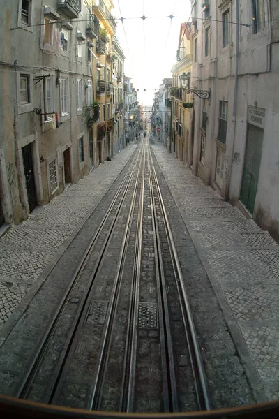 Lisboa Portugals Montañosa Capital Costera — Foto de Stock