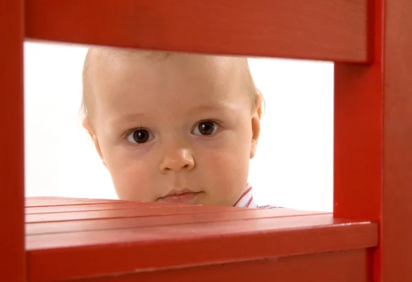 Vista Panoramica Del Bambino Bambino Carino — Foto Stock