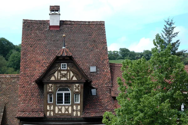 Oude Stadshuizen Gebouwen — Stockfoto