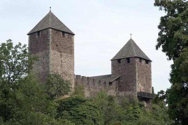 Kasteel Leonburg Zuid Tirol — Stockfoto