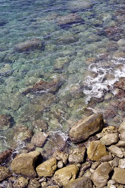 Vista Una Hermosa Costa Del Mar — Foto de Stock