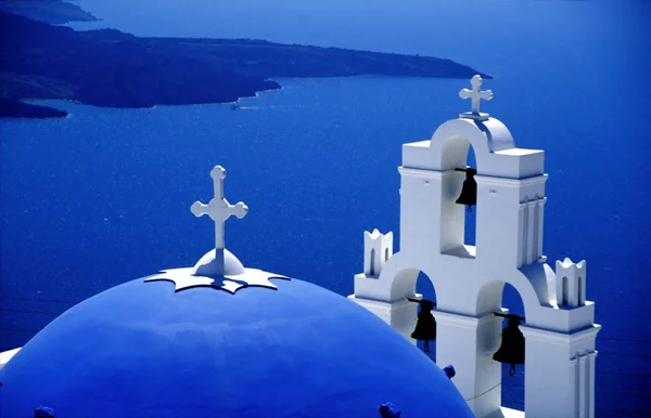 Vista Panoramica Della Vecchia Chiesa — Foto Stock