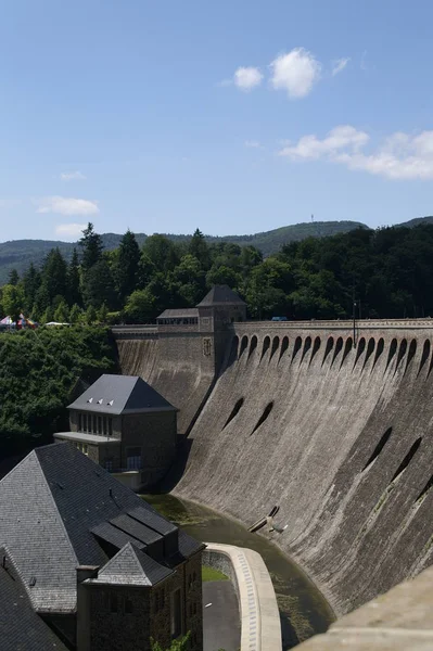 Sperrmauer Edersee — Fotografia de Stock