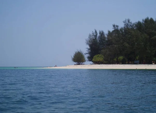 Malerischer Blick Auf Die Insel Selektiver Fokus — Stockfoto