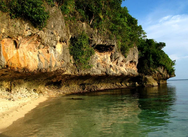 Στην Ανατολική Ακτή Του Bohol Στις Φιλιππίνες Εδώ Μπορείτε Εύκολα — Φωτογραφία Αρχείου