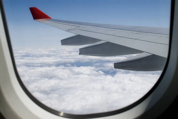 Vliegtuig Dat Lucht Vliegt — Stockfoto