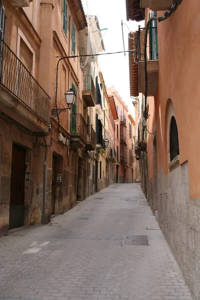 Palma Alley Old Town — 图库照片
