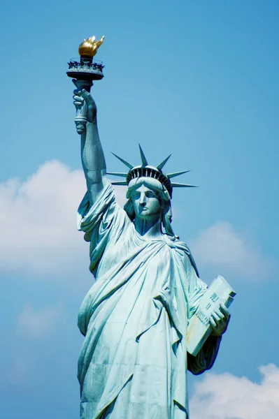 Нью Йорк Статуя — стоковое фото
