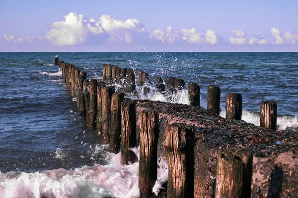 아름다운 해변의 피콜로 — 스톡 사진