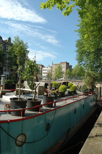 Scenic Uitzicht Zeilboot Details — Stockfoto