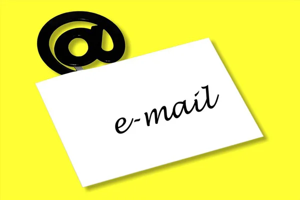 Mail Segno Internet Posta — Foto Stock
