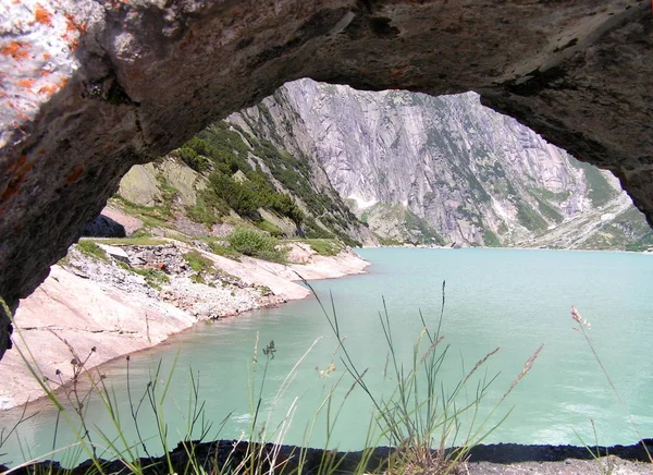 Vista Panorámica Del Majestuoso Paisaje Los Alpes — Foto de Stock