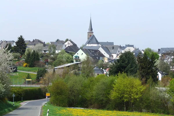 Szenischer Blick Auf Die Christliche Kirchenarchitektur — Stockfoto