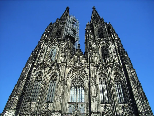 Schilderachtig Uitzicht Majestueuze Kathedraal Architectuur — Stockfoto