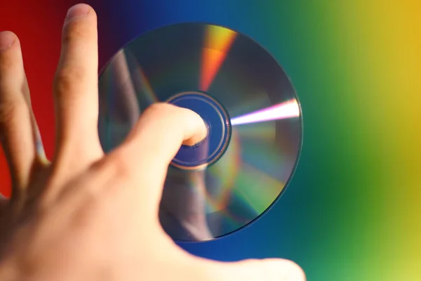 Sıkıştırma Dijital Optik Disk Veri Depolama — Stok fotoğraf