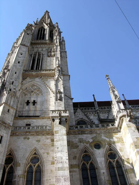 Cathédrale Regensburg Par Bas — Photo