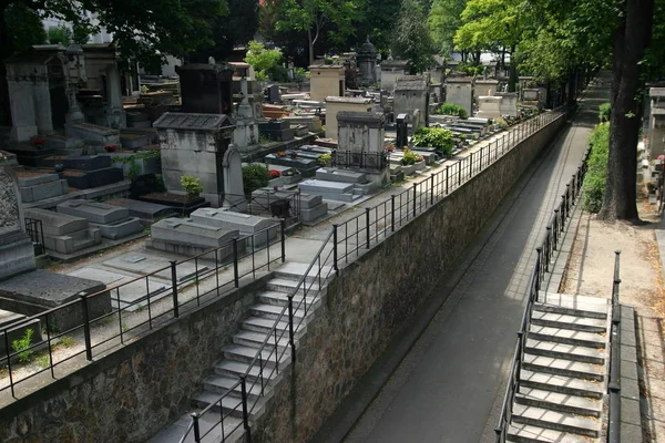 Franca Paris Montmartre Cemitério — Fotografia de Stock