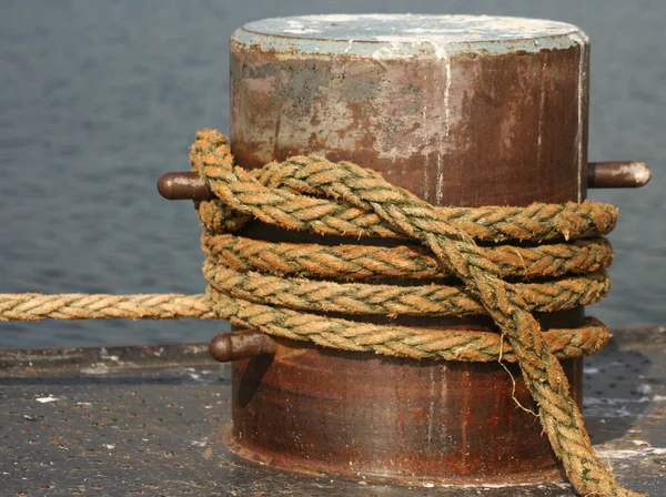 Scenisk Över Segelbåt Detaljer — Stockfoto