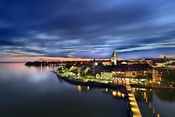 Paisaje Cerca Ciudad Friedrichshafen Orilla Del Lago Constanza — Foto de Stock