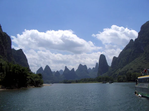 River Guilin Chine — Photo