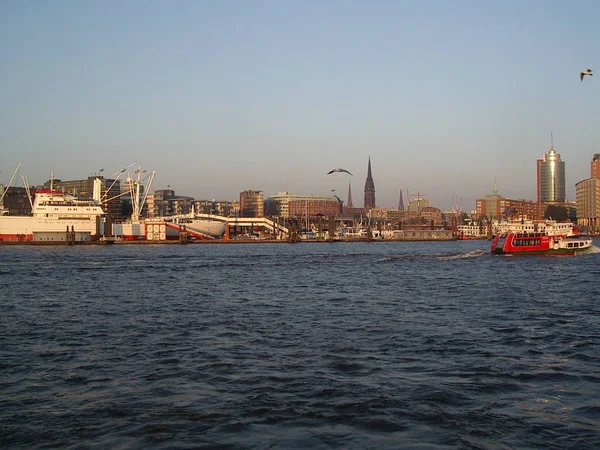 Hamburgo Una Ciudad Portuaria Importante Norte Alemania — Foto de Stock