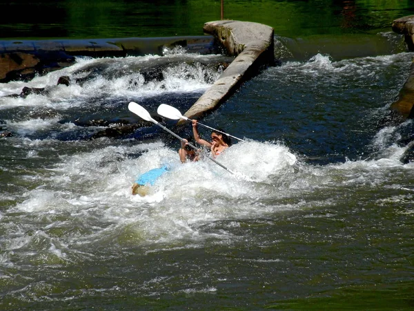 Kayak Double Dans Vortex — Photo