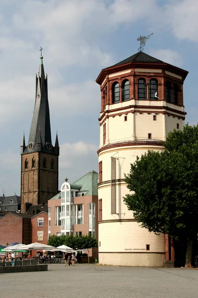 Старый Город Дюссельдорфа — стоковое фото
