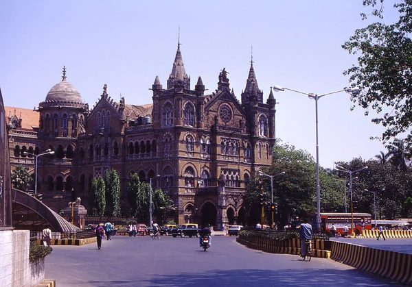 Bombay Estación Ferroviaria Victoria — Foto de Stock