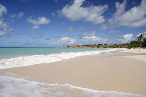 Hermosa Playa Tranquila Concepto Viaje —  Fotos de Stock