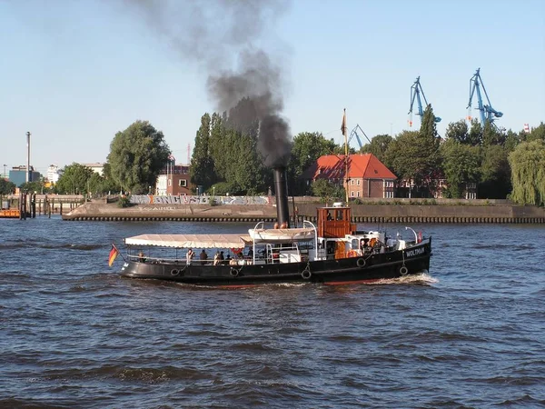 Hamburg July 2006 Queen Mary Day Tour Acompanhamento — Fotografia de Stock