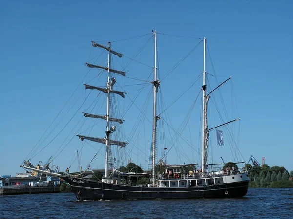 Hamburg Koningin Mary Dagen Juli 2006 — Stockfoto