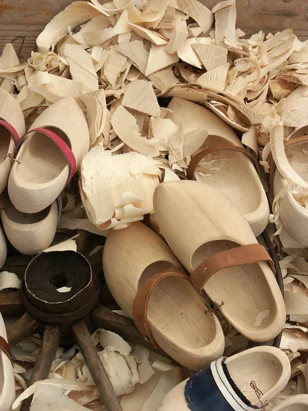 Taller Reparación Zapatos Madera — Foto de Stock