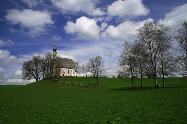 Vue Panoramique Vieille Église — Photo