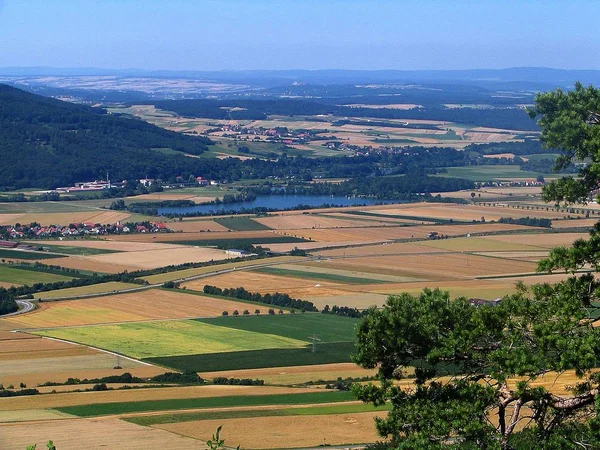 エルベ川は中央ヨーロッパの主要河川の一つである — ストック写真