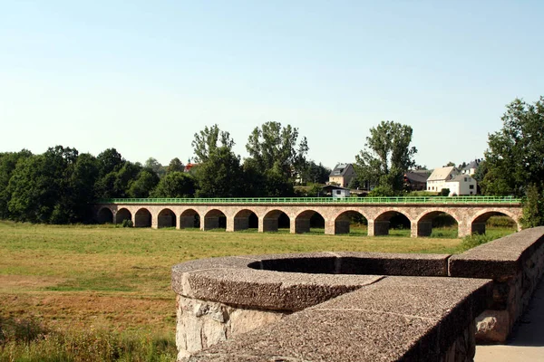 Vista Panorámica Arquitectura Del Puente — Foto de Stock