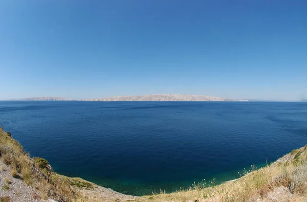 Isla Tiene 409 Kilómetros Cuadrados Está Conectada Por Puente Con — Foto de Stock