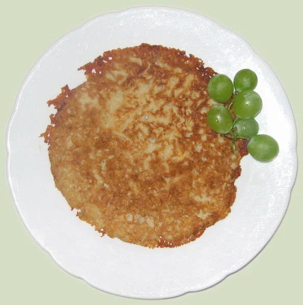 Gustaría Enseñarles Cómo Patata Pancakes Todavía Dice — Foto de Stock
