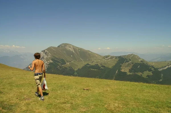 Vista Para Monte Altissimo — Fotografia de Stock