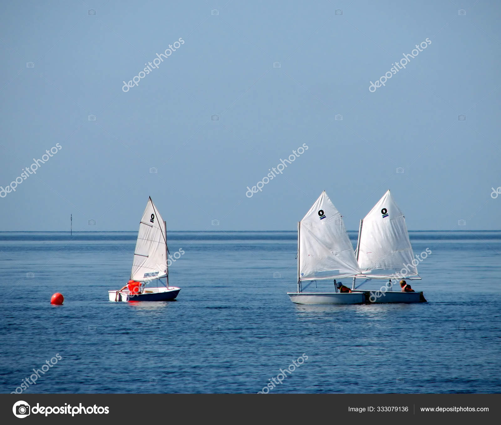 Small Sailing Dinghy Kids Called Called Optimists Lovingly Opti – Stock  Editorial Photo © PantherMediaSeller #333079136