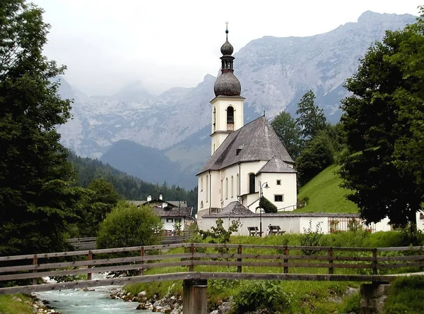 Schilderachtig Uitzicht Prachtige Kapel Gebouw — Stockfoto