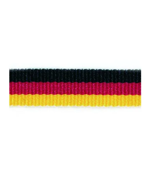 Zblízka Barevné Tkaniny Německé Vlajky — Stock fotografie